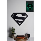 Wallity dekorativno led osvetljenje superman, 52x40 cm, zeleno | ePonuda.com