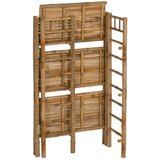 Ixia Bambusov regal v naravni barvi 61x104x34 cm Manali – | Shoptok.si