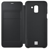 Samsung Galaxy J6 (2018) Wallet Cover ovitek, črn | Shoptok.si