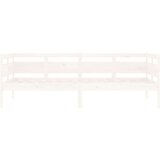  Dnevna postelja bela trdna borovina 90x190 cm, (20606013) | Shoptok.si