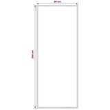  Trkački tepih FLORNES Tkani Taupe uzorak 80 x 200 cm PP 7 mm - Taupe uzorak 80 x 200 cm | shoptok.hr