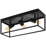 Eglo Silentina stropna/3, e27, crna | shoptok.hr