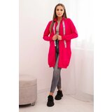 Kesi Women's zip-up sweatshirt with prints fuchsia | shoptok.hr