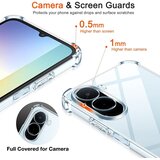 Techsuit Shockproof Clear Silicone prozirna maskica otporna na udarce za Xiaomi Redmi A7 Pro 4G | shoptok.hr