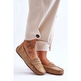 Kesi Women's Suede Moccasins Brown Lenvie | shoptok.hr