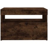 TV ormarić s LED svjetlima boja dimljenog hrasta 60x35x40 cm | shoptok.hr