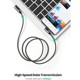Ugreen USB v USB C 90-stopinjski kabel za hitro polnjenje 2M | Shoptok.si