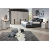 Dieter Knoll POSTELJA BOXSPRING 180 cm x 200 cm , usnje črna | Shoptok.si