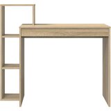  Stol s policom Sonoma hrast 100 x 40 x 90 cm Konstruirano drvo | shoptok.hr