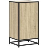 vidaXL Knjižna omara sonoma hrast 40x35x76 cm iverna plošča | Shoptok.si