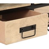  Stolić za kavu 100 x 50 x 40 cm od masivnog drva manga | shoptok.hr