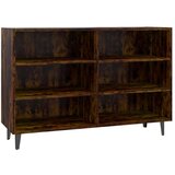 vidaXL Komoda dimljeni hrast 103,5x35x70 cm iverna plošča | Shoptok.si