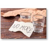  Motivaciona slika na platnu No more_001 (moderne slike sa) | shoptok.hr