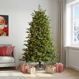  Umjetno božićno drvce s nogom 120 cm 150 LED lampica | shoptok.hr
