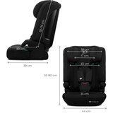 Kinderkraft autosjedalica I-COMFY i-Size 9-36 kg (76-150 cm) bez Isofix-a, Black | shoptok.hr