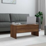  Stolić za kavu Smeđa hrasta 102x50,5x46,5 cm konstruirano drvo | shoptok.hr