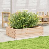  Vrtna sadilica 90 x 60 x 23 cm od masivne borovine | shoptok.hr
