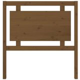  Posteljno vzglavje medeno rjavo 95,5x4x100 cm trdna borovina, (20644922) | Shoptok.si