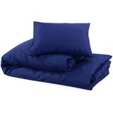  Set posteljine za poplun modra 155x220 cm pamučni | shoptok.hr