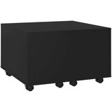  Stolić za kavu crni 60 x 60 x 38 cm od iverice | shoptok.hr