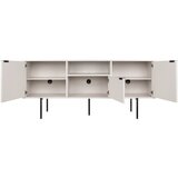 noo.ma Sivo-bež TV komoda 180x79x50 cm Bau – | shoptok.hr