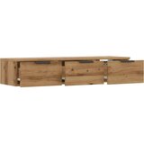 vidaXL Stenska omarica artisan hrast 102x30x20 cm inženirski les | Shoptok.si