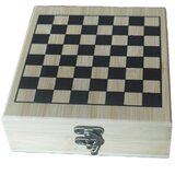  SET ZA VINO - 3 DIJELA PLUS IGRA ŠAH U BAMBUS KUTIJI | shoptok.hr