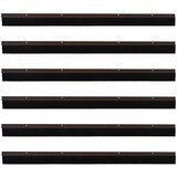  Držač četke za vrata 6 pcs Smeđa 100 cm Aluminijski legura | Eponuda.ba