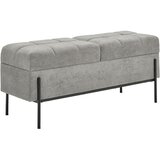 XORA KLOP BREZ NASLONA, kovina, tekstil, leseni material siva, črna Cene