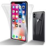 Cadorabo Ohišje, združljiv z Appleom v prozorni - 360 ° Zaščitni pokrov celotnega telesa - zaščita spredaj in hrbta, vsestranska zaščita z zaščitnim zaslonom, (20568709) Cene