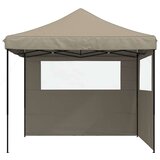Šator za svadbe - šator za zabave Sivo-smeđa 292 x 292 x 315 cm Oxford tkanina | shoptok.hr