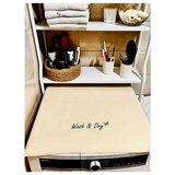  9996 Cream Washing Machine Cover Cene