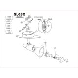 Globo REFLEKTOR Lord 9,5/17,5/20 cm | Shoptok.si