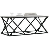  Stolić za kavu boja sivog hrasta 100x49x40 cm konstruirano drvo | shoptok.hr