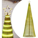 vidaXL LED božično drevo 475 LED toplo bela 247 cm | Shoptok.si