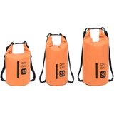  Suha torba s patentnim zatvaračem narančasta 20 L PVC | shoptok.hr