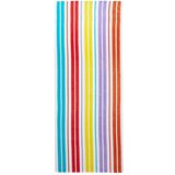 Catherine Lansfield Bombažna brisača za na plažo 78x200 cm Rainbow Stripe – | Shoptok.si
