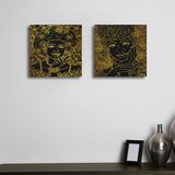 Wallity Zidna slika ASR2-CNV25-2, 40x40cm, 2 dijela | Eponuda.ba