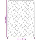 Puni pokrivač za cijelu godinu Šonerisan Antracit 140 x 220 cm | shoptok.hr