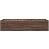  Okvir za krevet smeđi hrast 100 x 200 cm konstruirano drvo | shoptok.hr