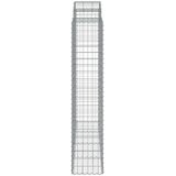  Lučne gabionske košare 7 kom 200x50x200/220cm pocinčano željezo | Eponuda.com