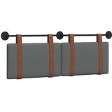  Držeće uzglavlje Zidne Tamno siva 150 x 55 x 5 cm Antikni PU - Tamno siva 140 cm bez LED | shoptok.hr