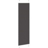  Plisirana zavjesa Crna 55x200 cm Širina tkanine 54,4 cm Poliester | shoptok.hr