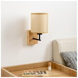 Brilagi - Zidna lampa NUBILA WOOD 1xE27/25W/230V hrast/svetlo braon | Eponuda.com