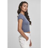 Urban Classics Ladies Stretch Jersey Cropped Tee Vintageblue | shoptok.hr