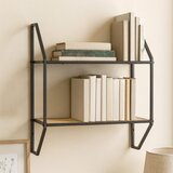 Premier Housewares Crna/u prirodnoj boji metalna polica s više razina 61 cm Depok – | shoptok.hr