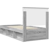  Konstrukcija postelje z vzglavjem Siva Sonoma 90 x 200 cm, (5000103700) | Shoptok.si