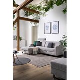 XORA sedežna garnitura, tkanina platinaste barve | Shoptok.si