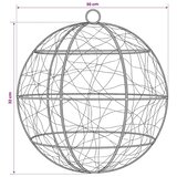  Božićni vrh svjetla 300 LED lampica Topla bijela - Topla bijela Ø 30 x 32 cm 1 | shoptok.hr