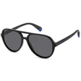PLD8046/S/T 807/M9 Polarized ONE SIZE (53) Črna/Siva